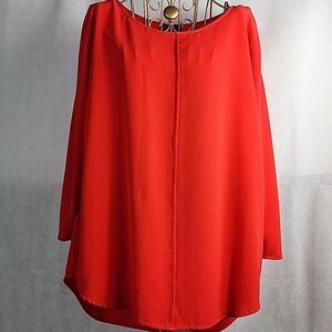 Coral Orange Vince Camuto Top with